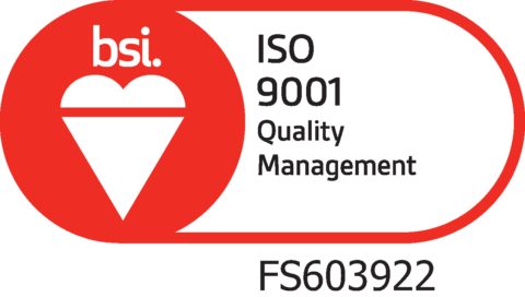 BSI ISO 9001 Logo with Lic No