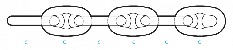 Stud Link Chain Common Link